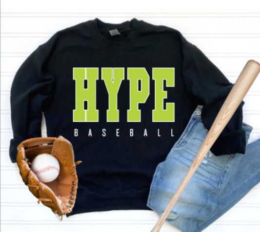 HYPE Varsity Crewneck Sweatshirt
