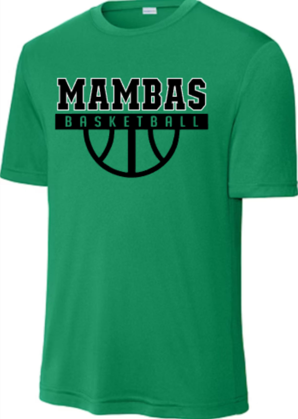 Mambas Basketball Box Out Performance Tee