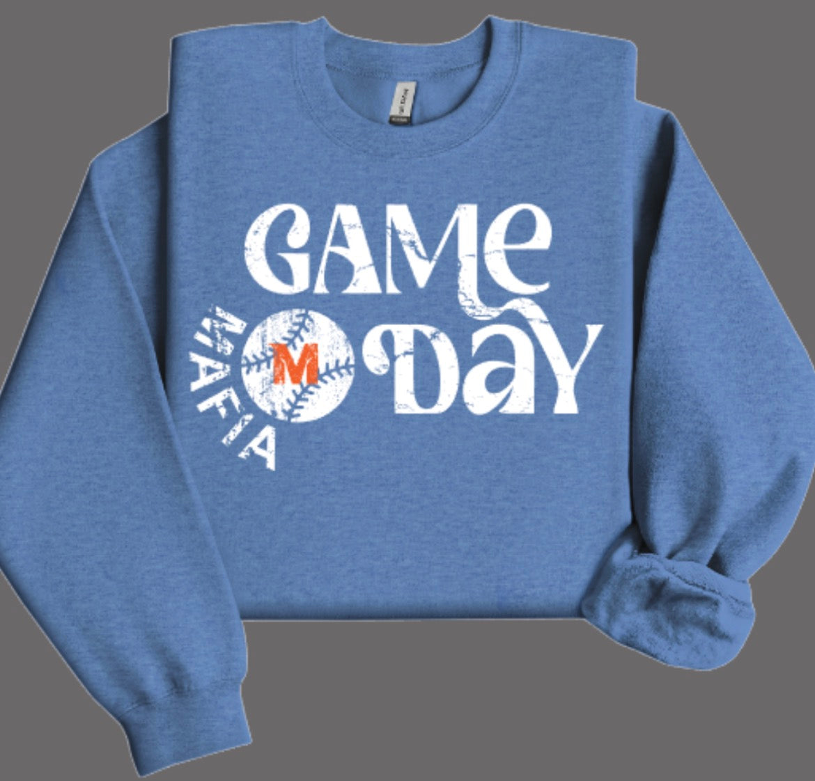 MTOWN Mafia Game Day Crewneck Sweatshirt