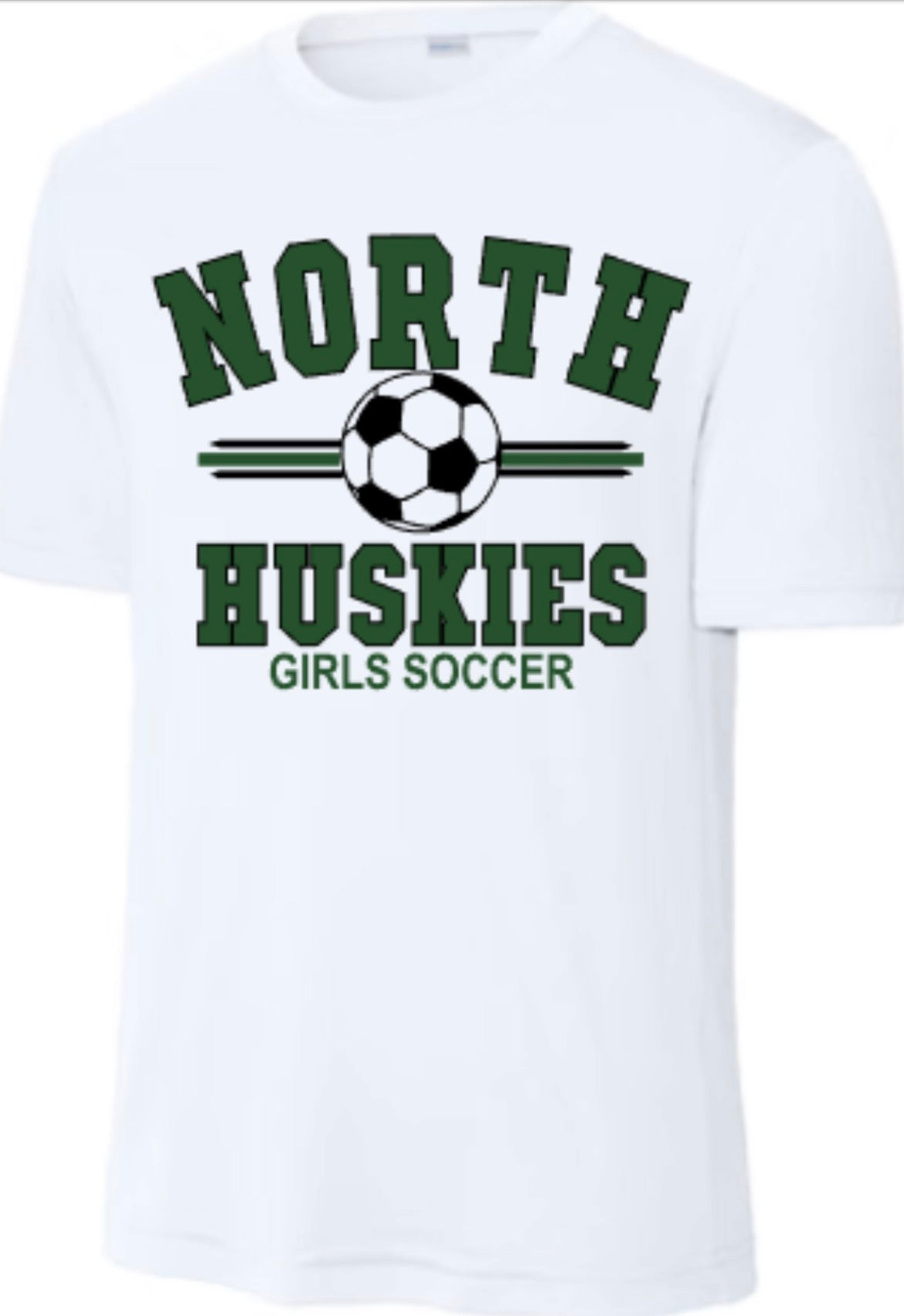 Huskies Girls Soccer Assist Cooling Performance Tee