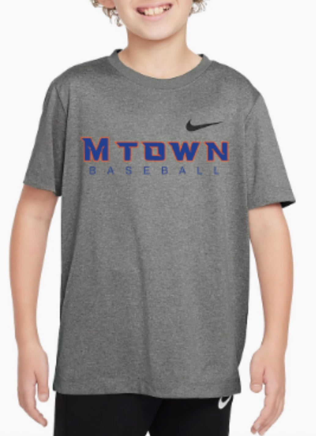 MTOWN Baseball Nike Boys' Legend Dri-FIT T-Shirt