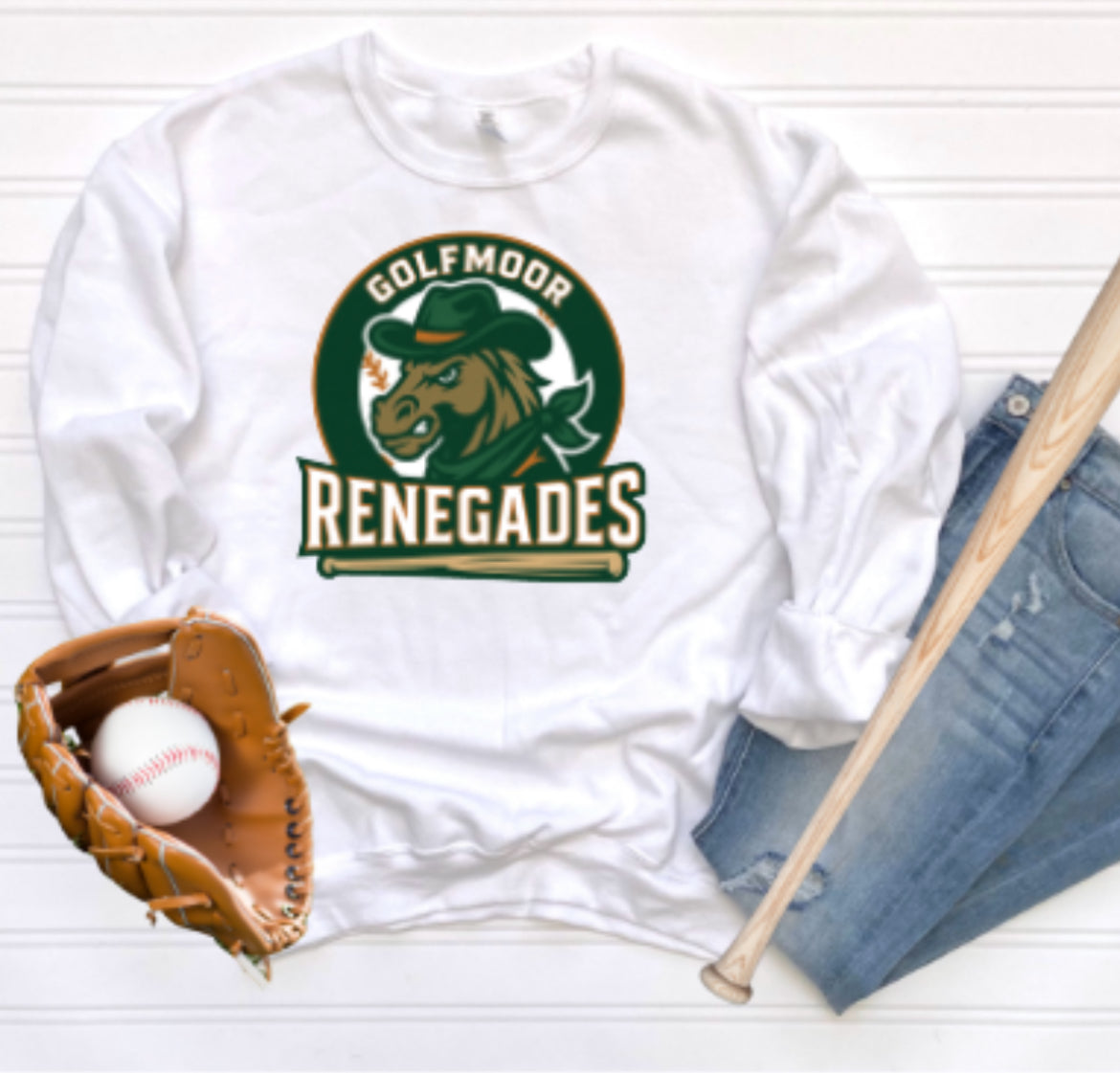RENEGADES Logo Fleece Unisex Crewneck Sweatshirt