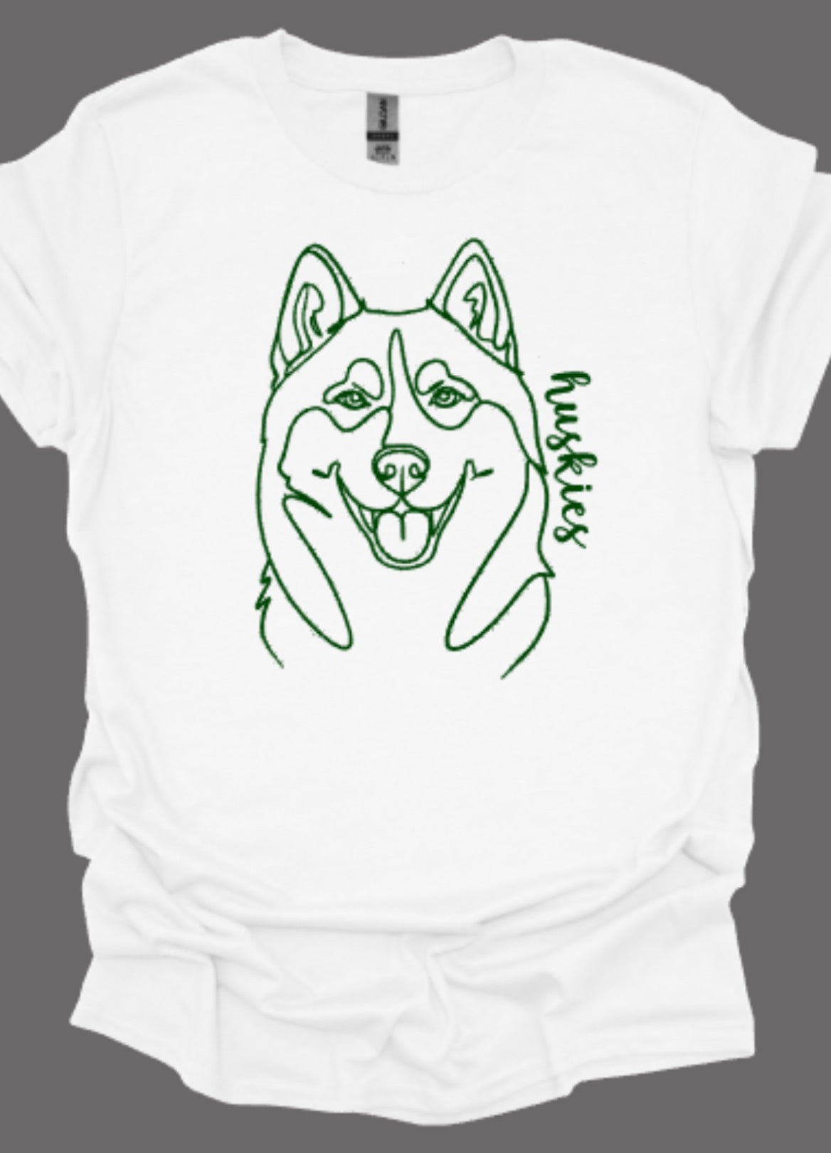 Huskies Sketch Softstyle Tee