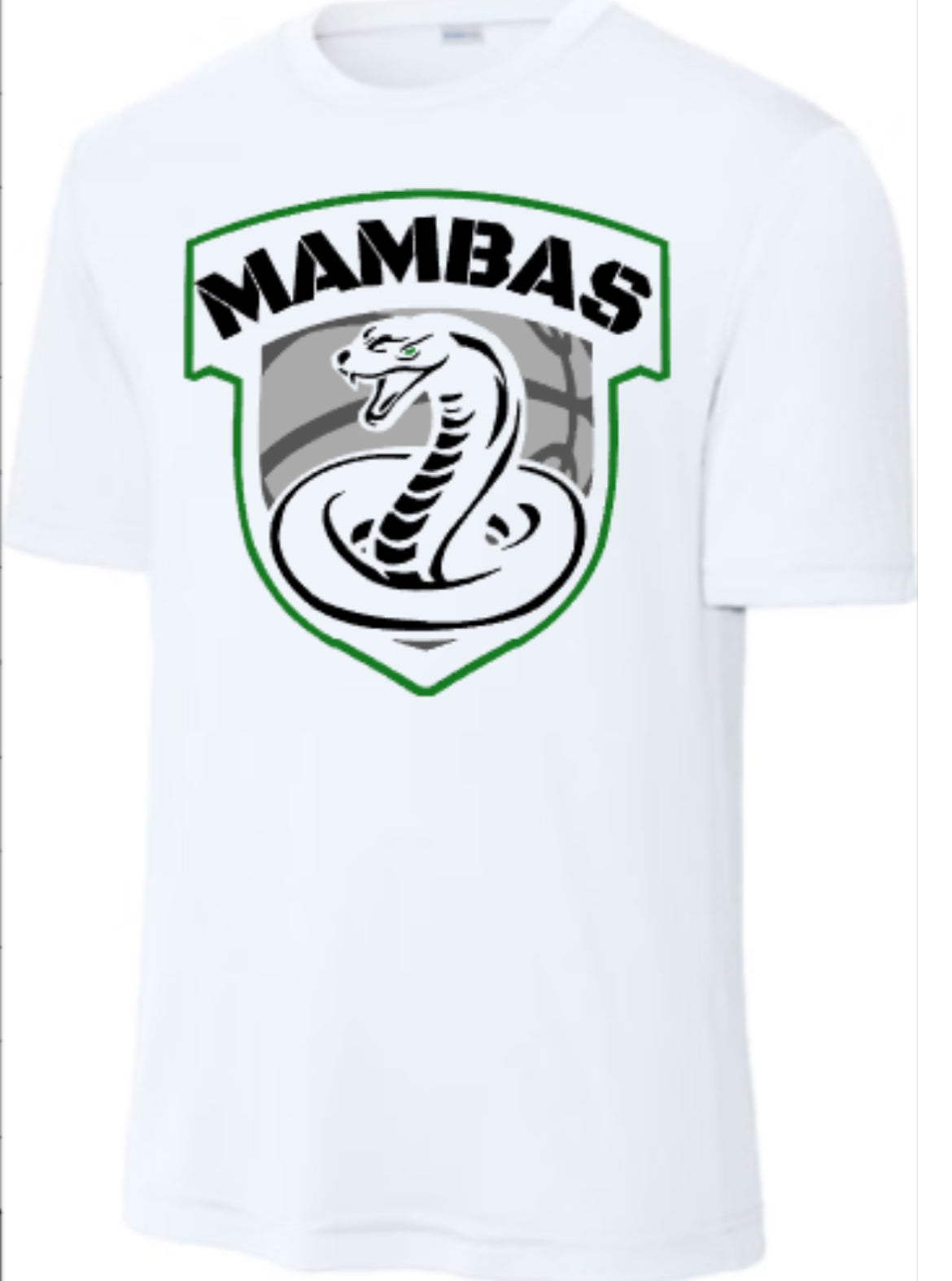 Mambas Basketball Logo Performance Tee