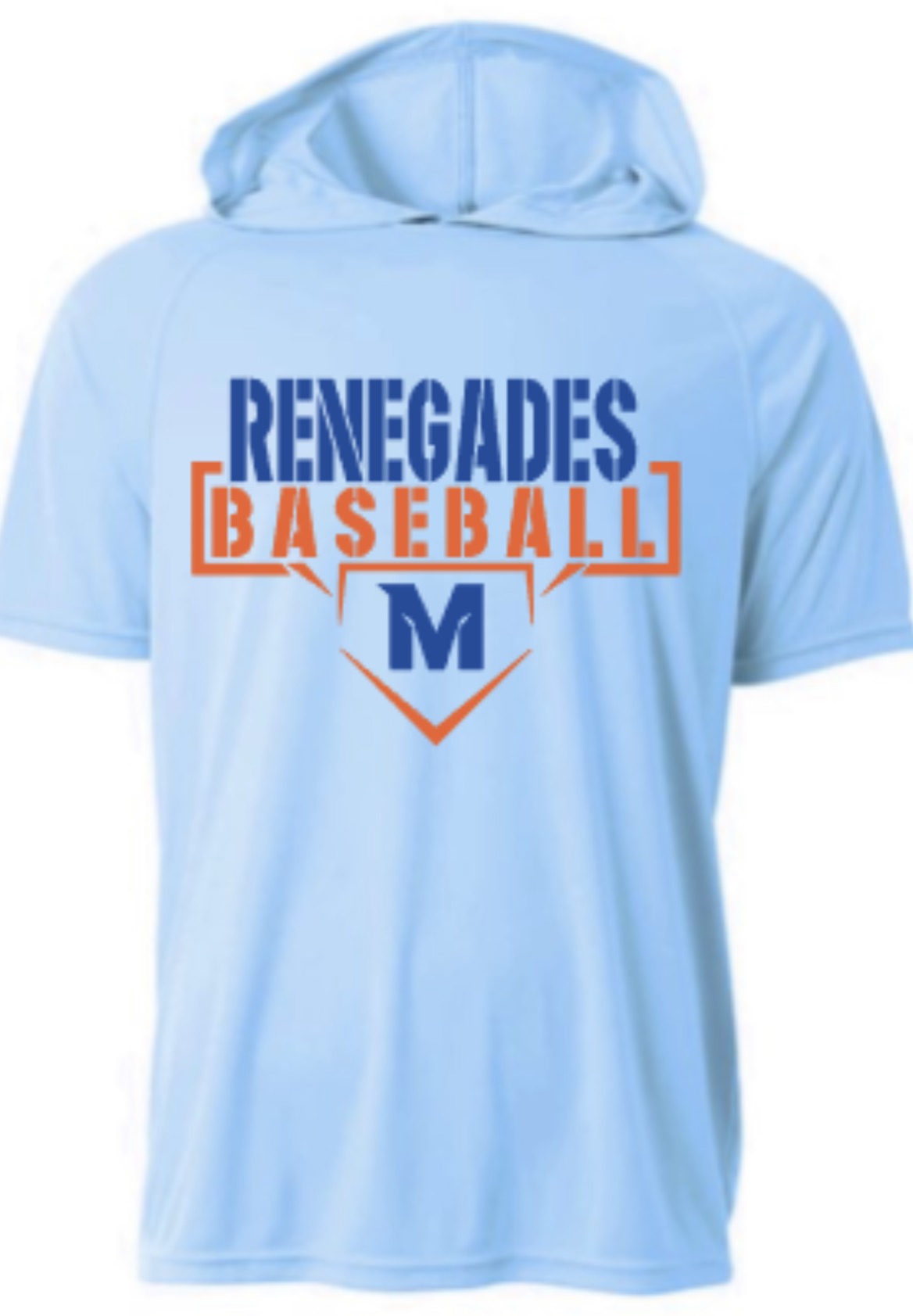 Renegades Baseball Short Sleeve Hooded Tee