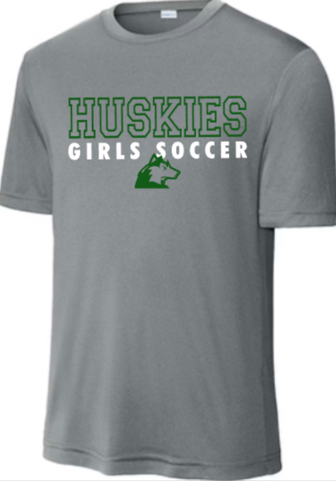 Huskies Girls Soccer Letterman Cooling Performance Tee