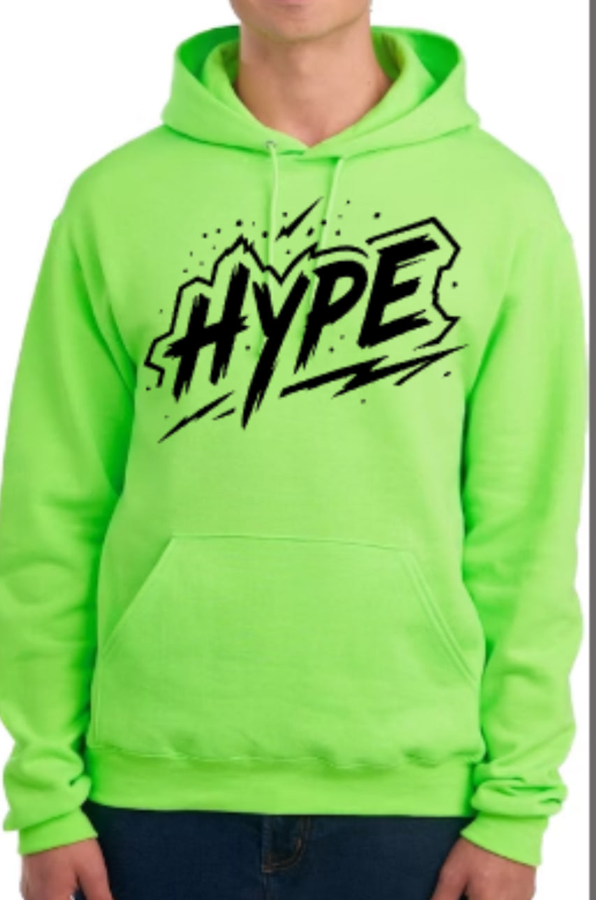 HYPE Logo Fleece Hooded Sweatshirt