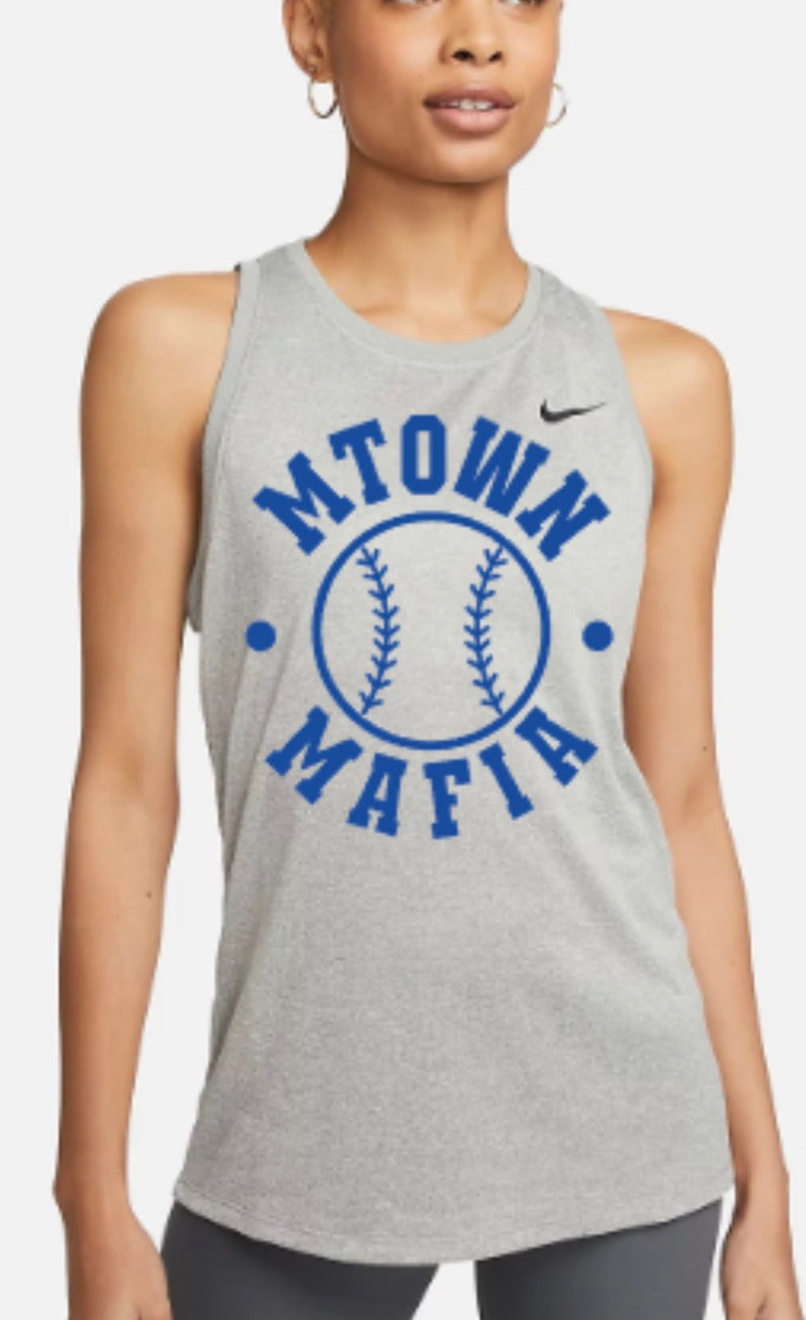 MTOWN Mafia Fastball Nike Women's Dri-FIT Tank Top