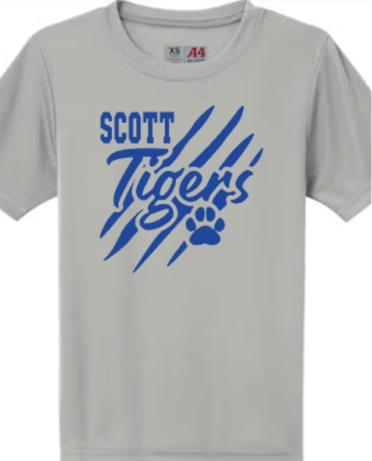 Scott Tigers Cooling Performance Tee