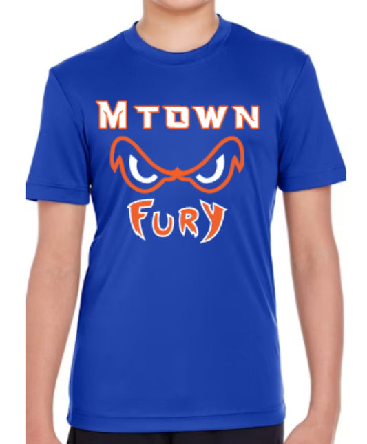 MTOWN FURY PERFORMANCE TEE