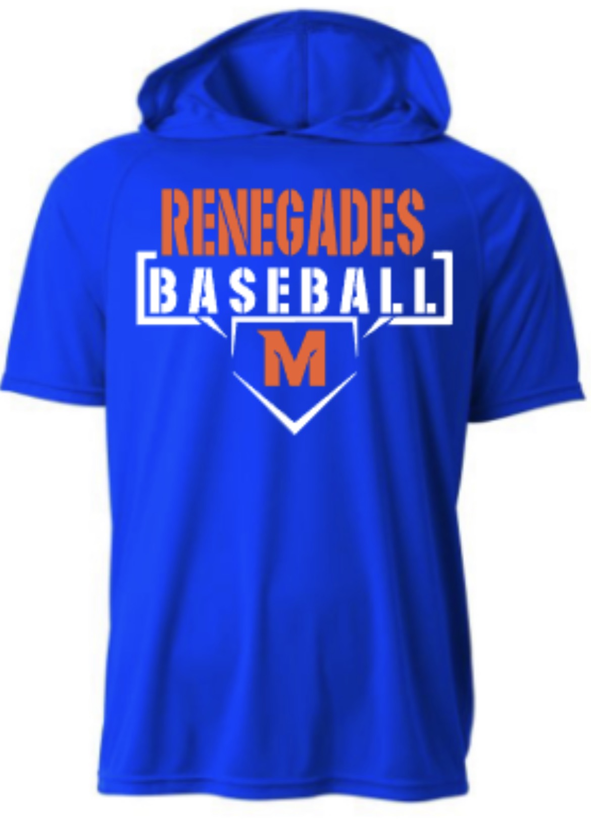 Renegades Baseball Short Sleeve Hooded Tee