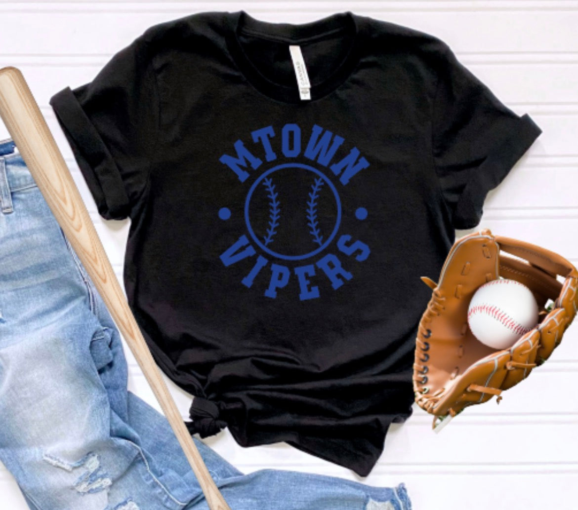 MTOWN Vipers Fastball Softstyle Tee