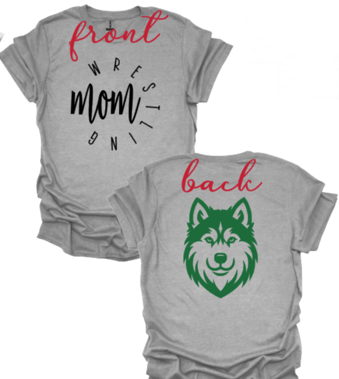 HUSKIES Wrestling Sis/Mom Softstyle Tee