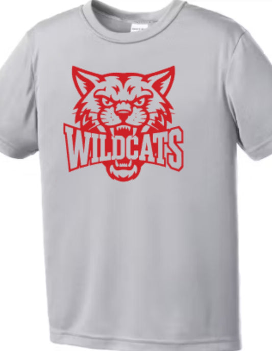 Wildcats Logo Cooling Performance Tee