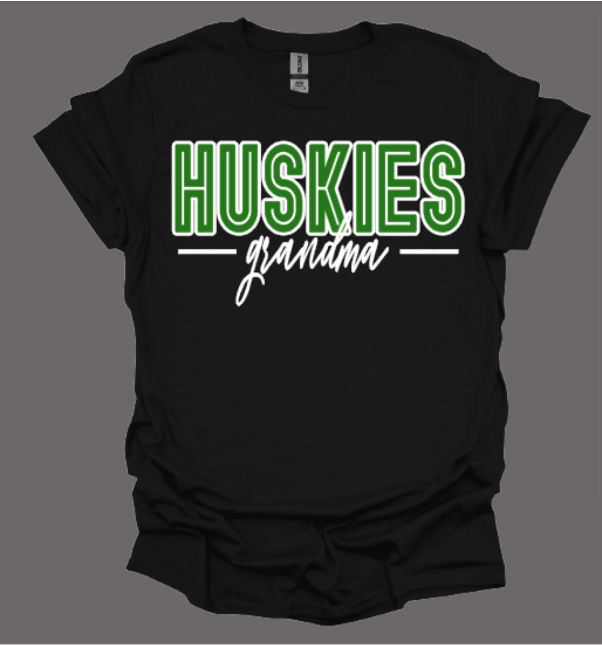 NORTH HUSKIES GRANDMA Custom Softstyle Tee