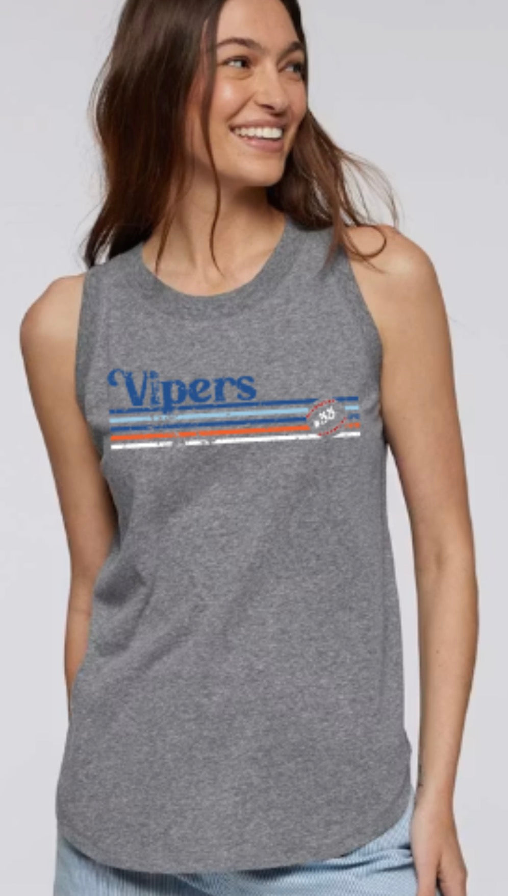 Vipers Slugger Women's Relaxed Tank