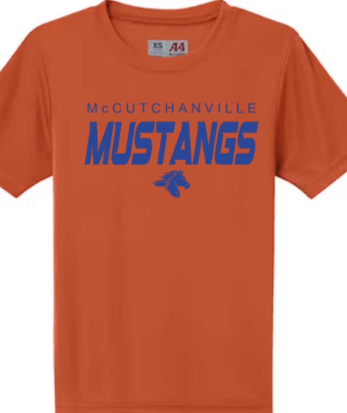 McCutchanville Mustangs Cooling Performance Tee