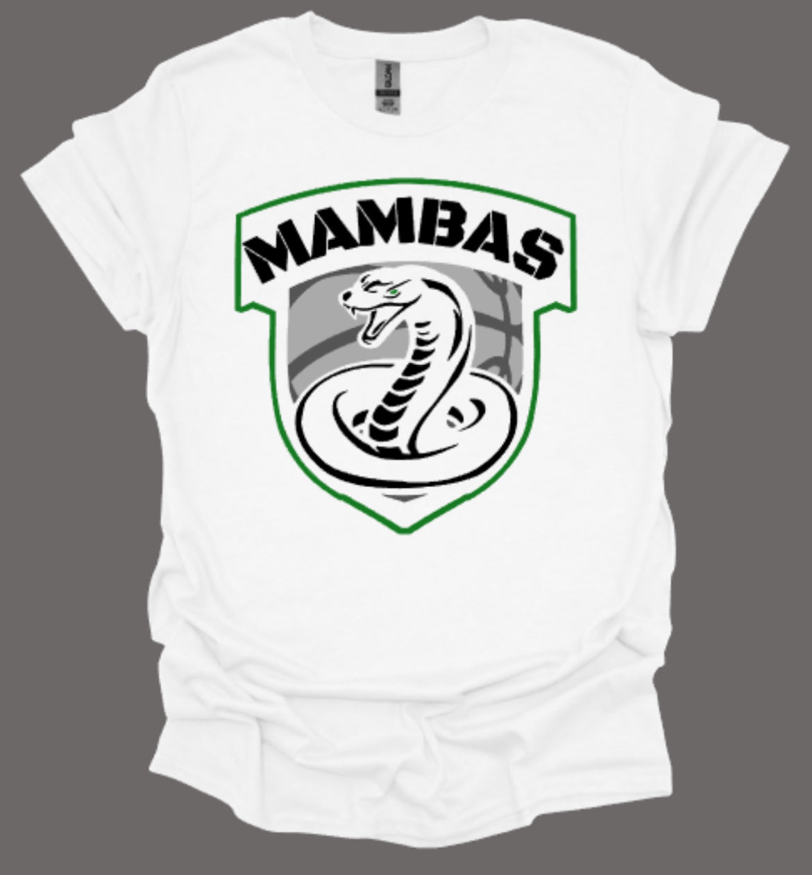 Mambas Basketball Logo Softstyle Tee