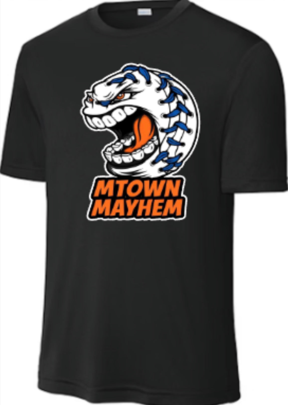 MTOWN Mayhem Logo Performance Tee