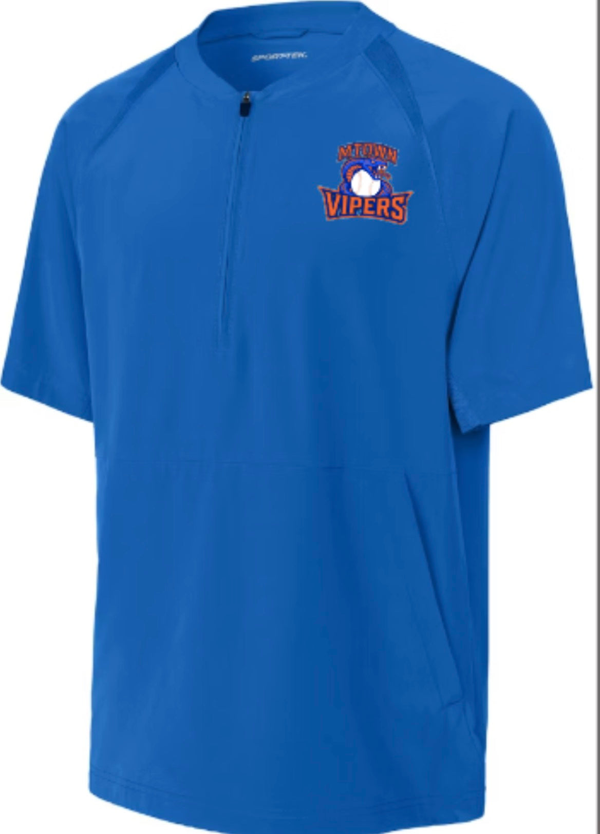 MTOWN Vipers 1/2-Zip Short Sleeve Jacket