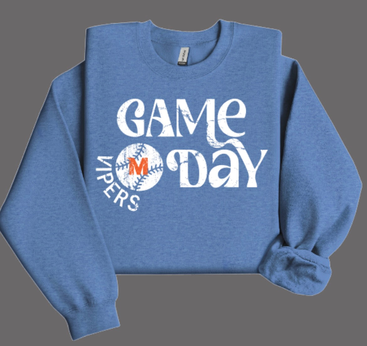 MTOWN Vipers Game Day Crewneck Sweatshirt