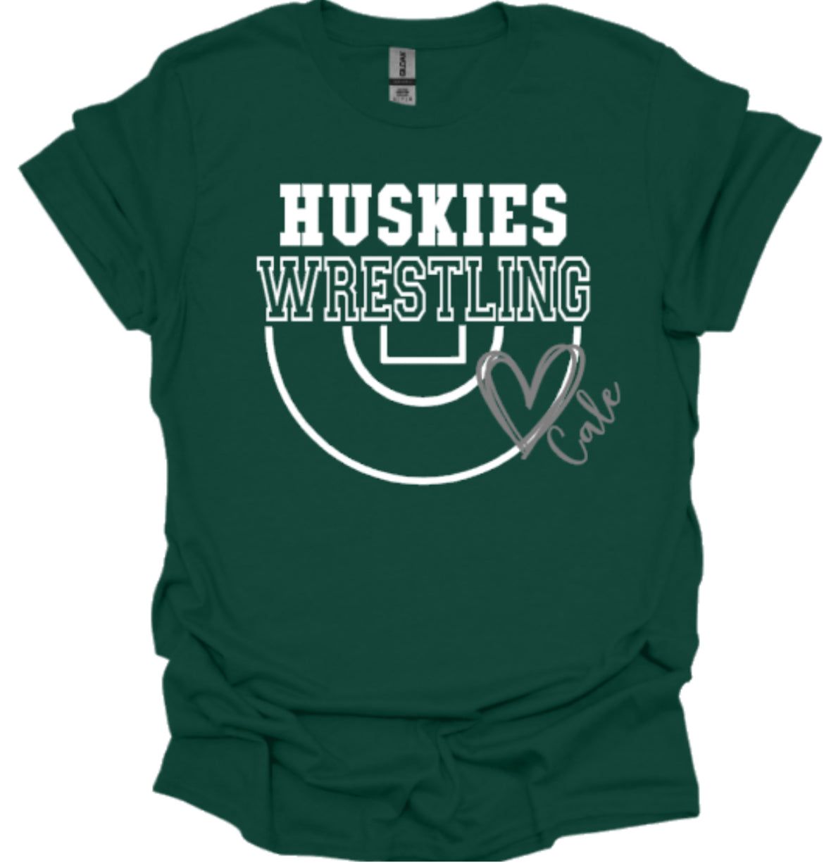 HUSKIES WRESTLING 💚 Softstyle Tee