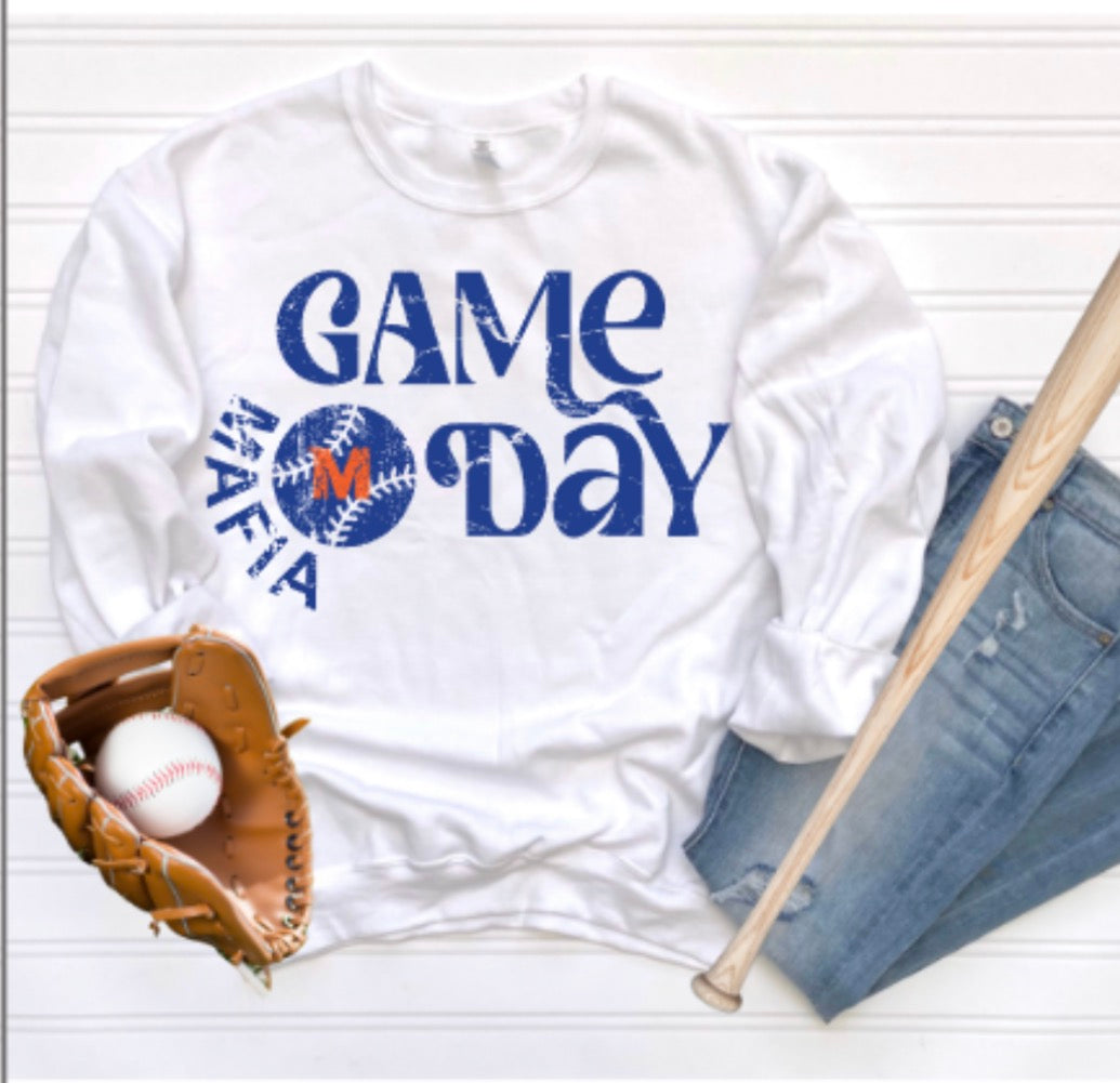 MTOWN Mafia Game Day Crewneck Sweatshirt