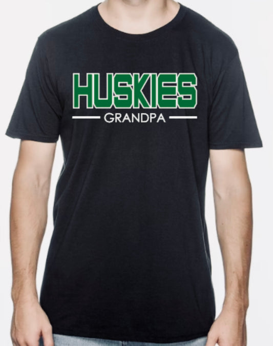 HUSKIES GRANDPA Custom Softstyle Tee