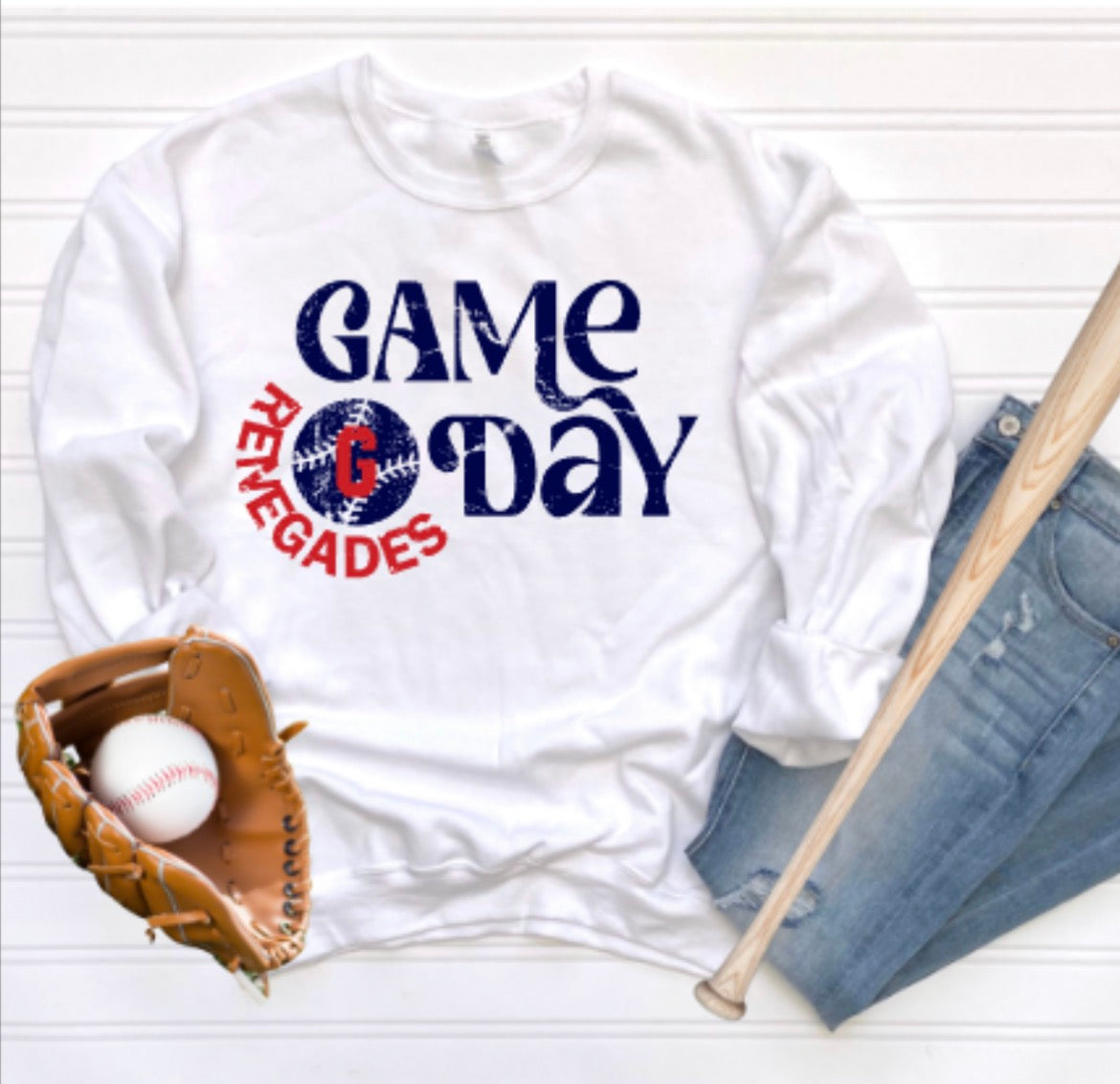 Golfmoor Renegades Game Day Crewneck Sweatshirt