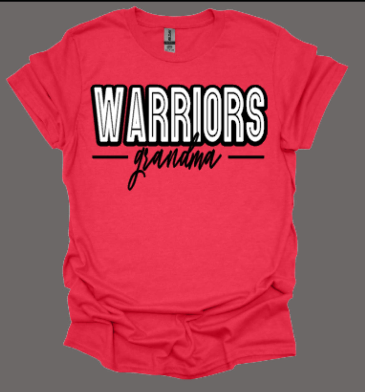 HARRISON WARRIORS GRANDMA Custom Softstyle Tee