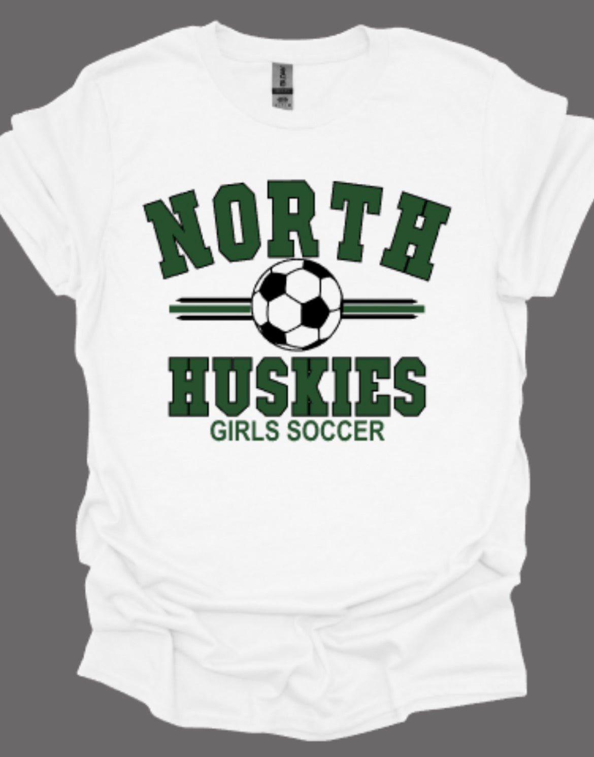Huskies Girls Soccer Assist Softstyle Tee