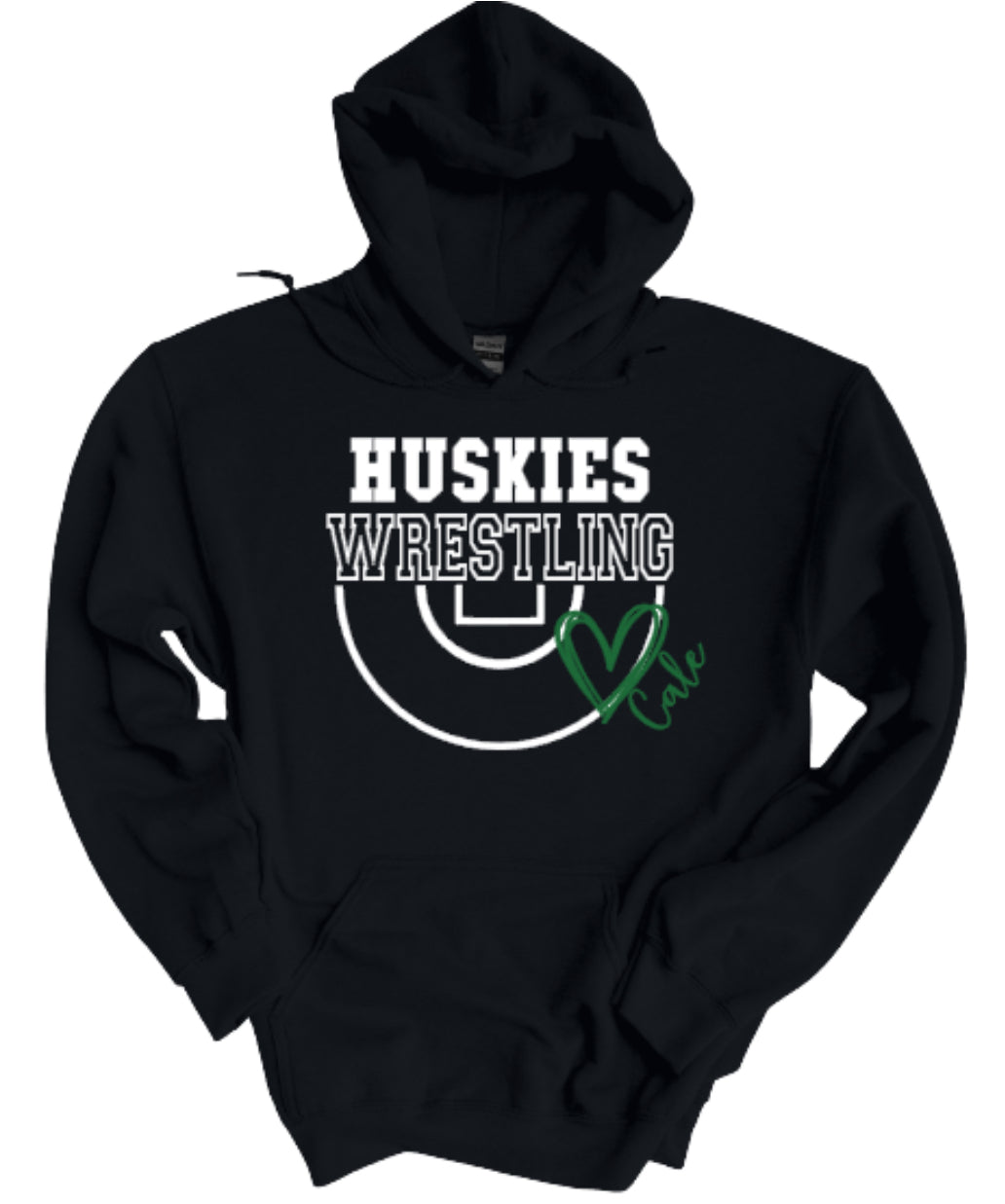 HUSKIES WRESTLING 💚 Hooded Sweatshirt