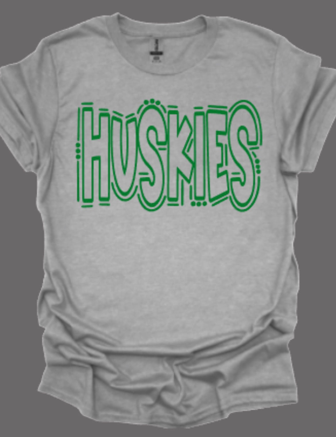 Huskies Doodle Softstyle Tee