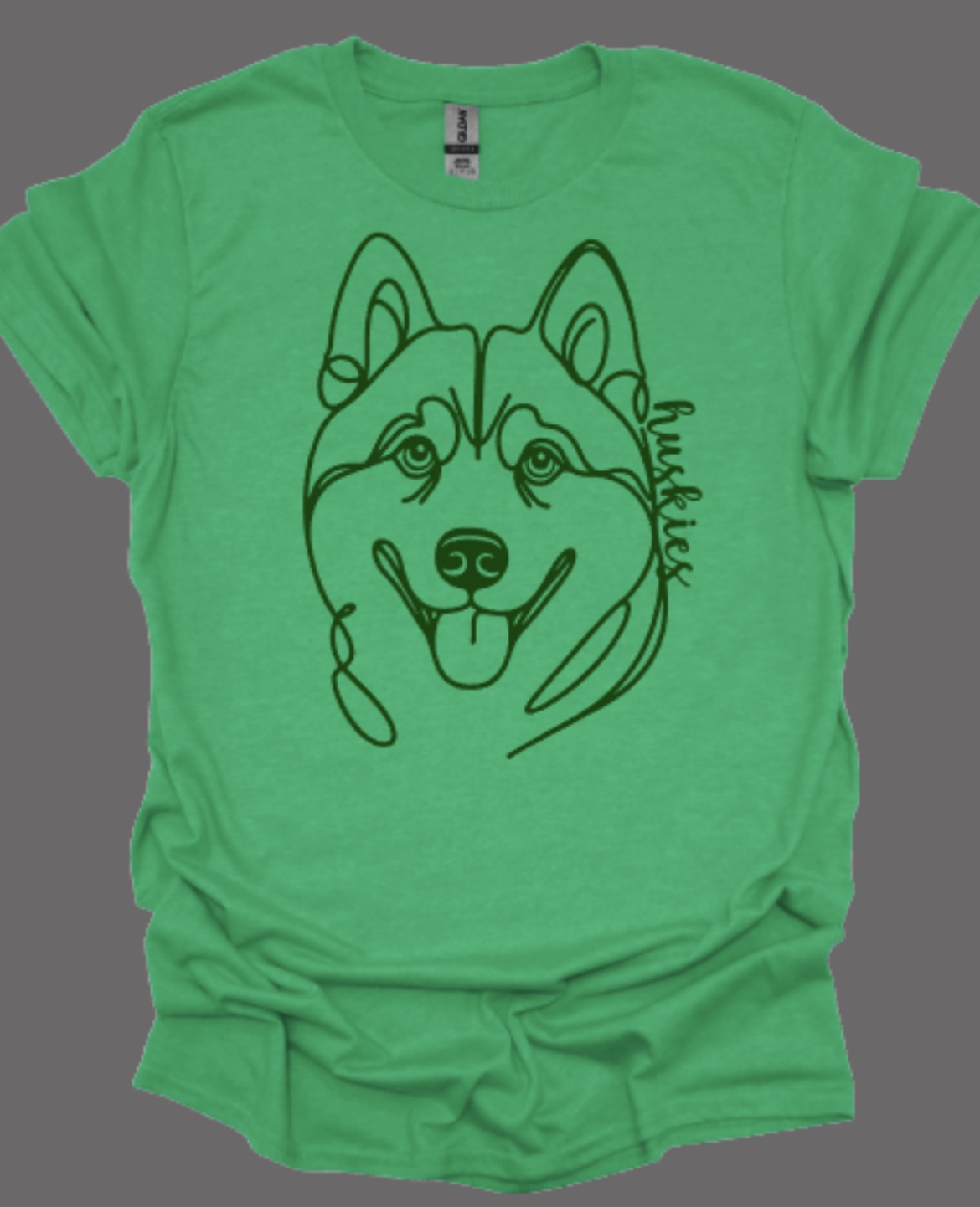Huskies Sketch Softstyle Tee