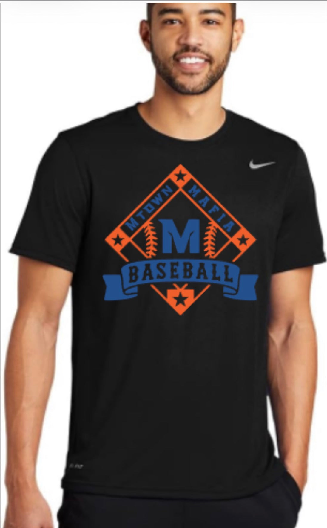 MTOWN Mafia Baseball Diamond Nike Men's Dri-FIT Legend Fitness T-Shirt