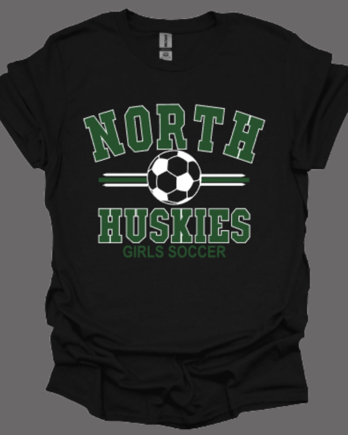 Huskies Girls Soccer Assist Softstyle Tee