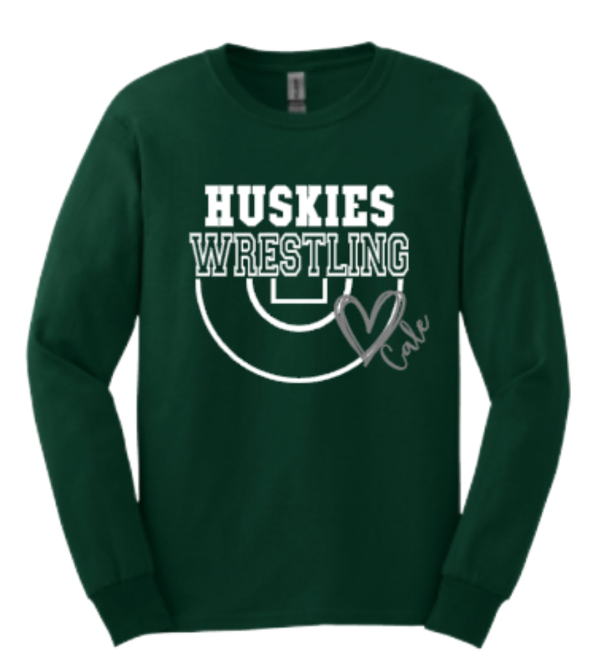 HUSKIES WRESTLING 💚  Long-Sleeve T-Shirt