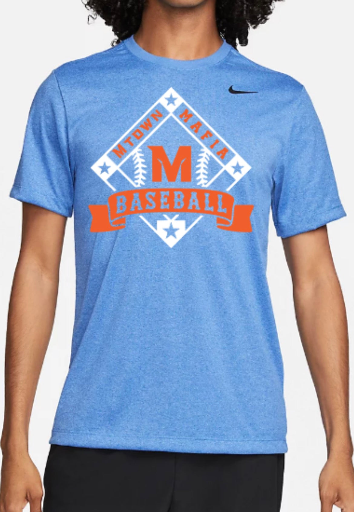 MTOWN Mafia Baseball Diamond Nike Men's Dri-FIT Legend Fitness T-Shirt