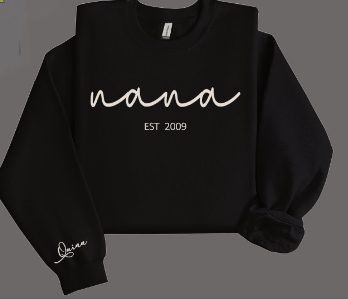 GRANDMA Custom Crewneck Sweatshirt