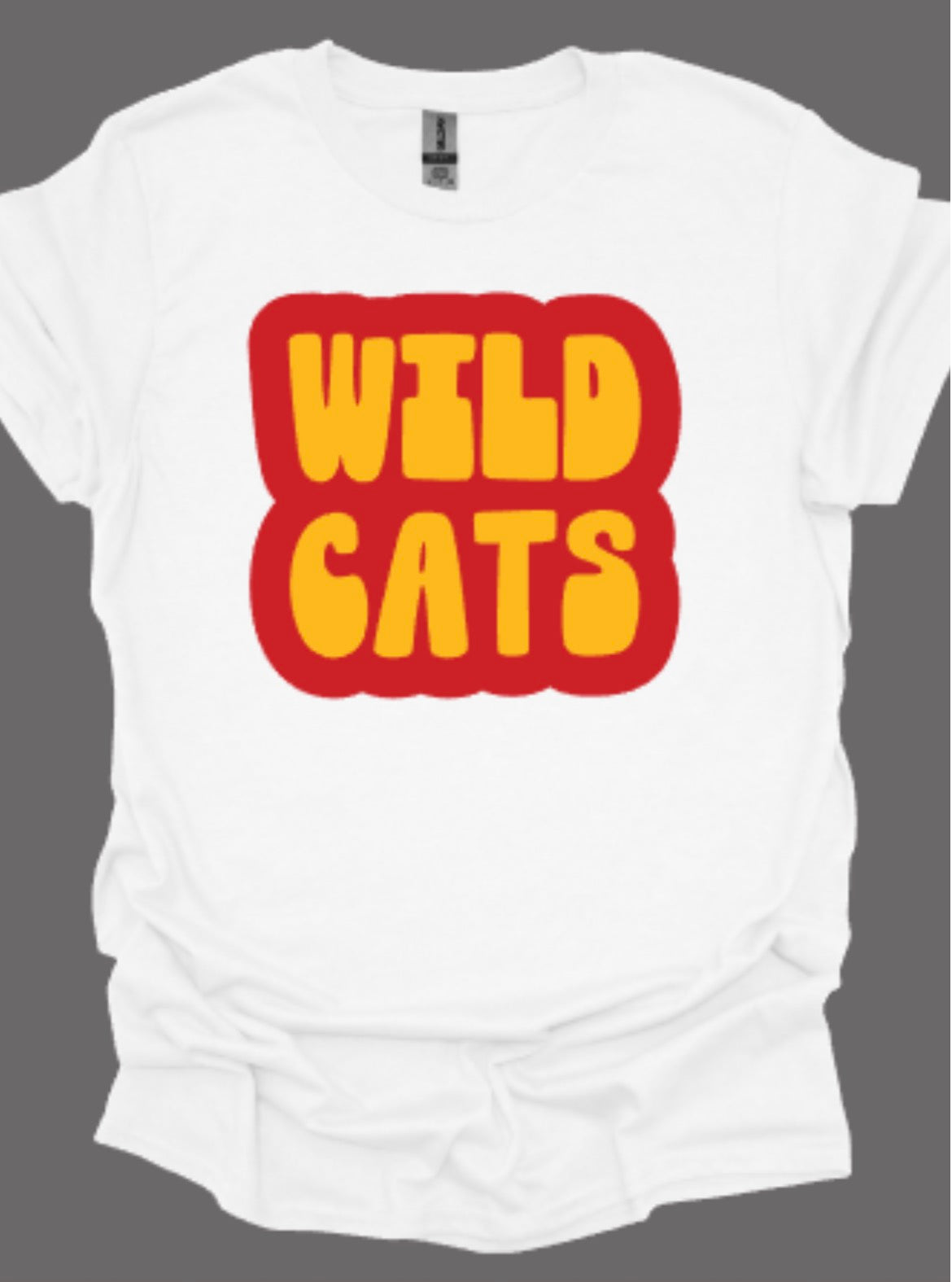 Wildcats Groovy Softstyle Tee