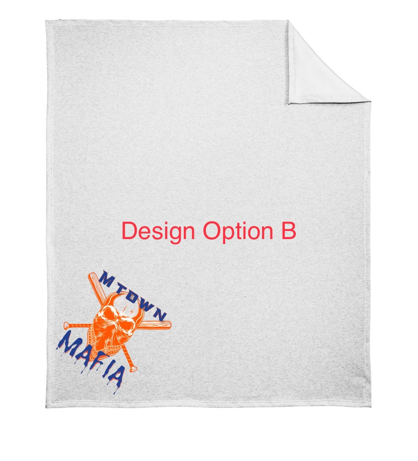 MTOWN MAFIA Fleece Sweatshirt Blanket