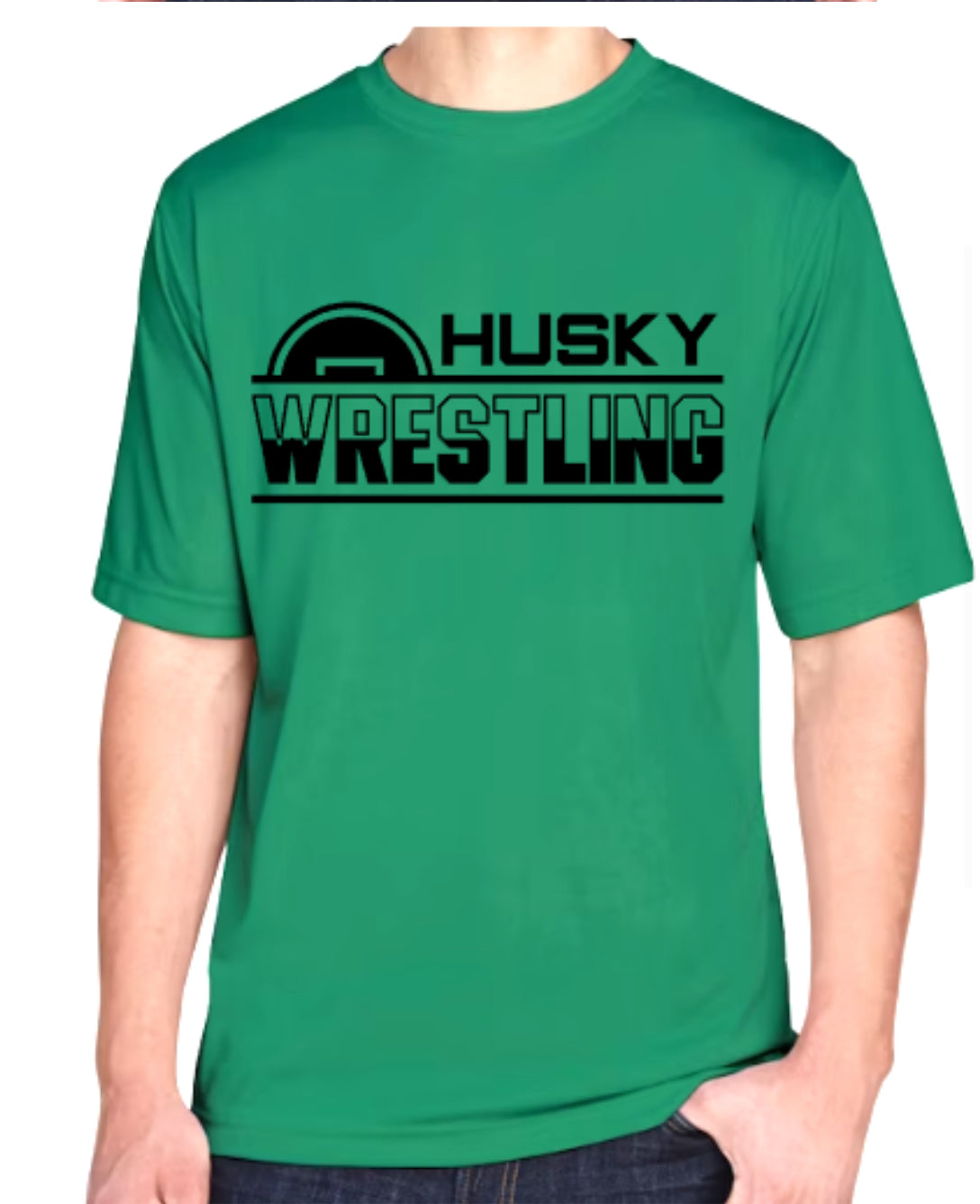 HUSKY WRESTLING Matside Performance Tee