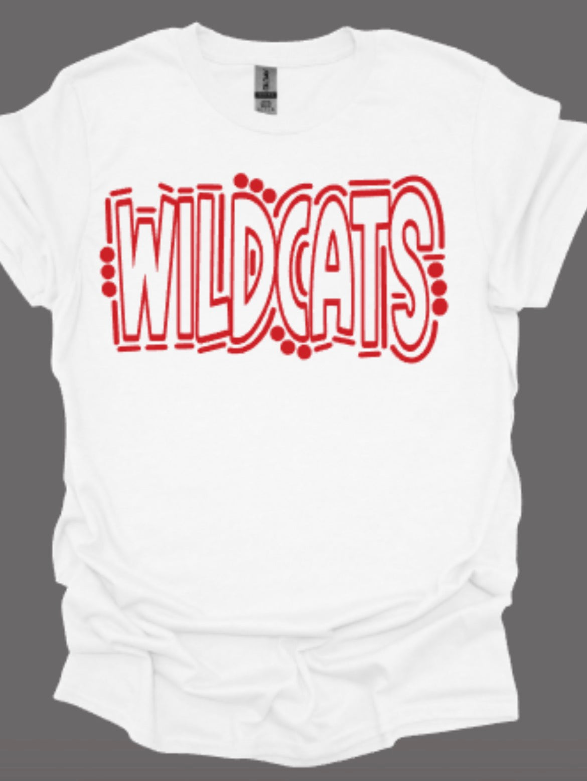 Wildcats Doodle Softstyle Tee