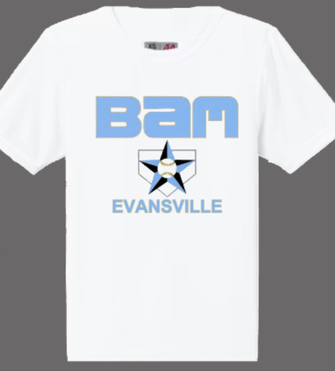 BAM Evansville Full Logo Cooling Performance Tee