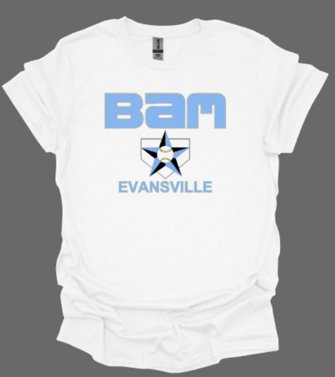 BAM Evansville Full Logo Softstyle Tee