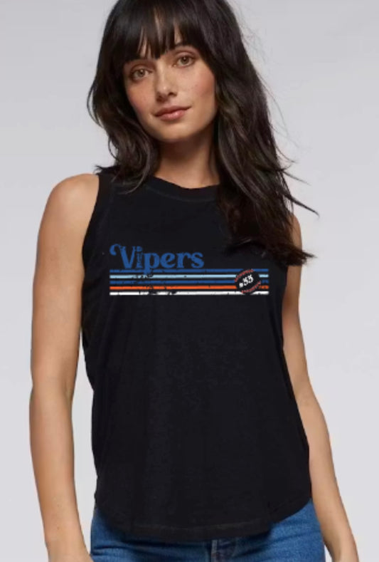 Vipers Slugger Women's Relaxed Tank