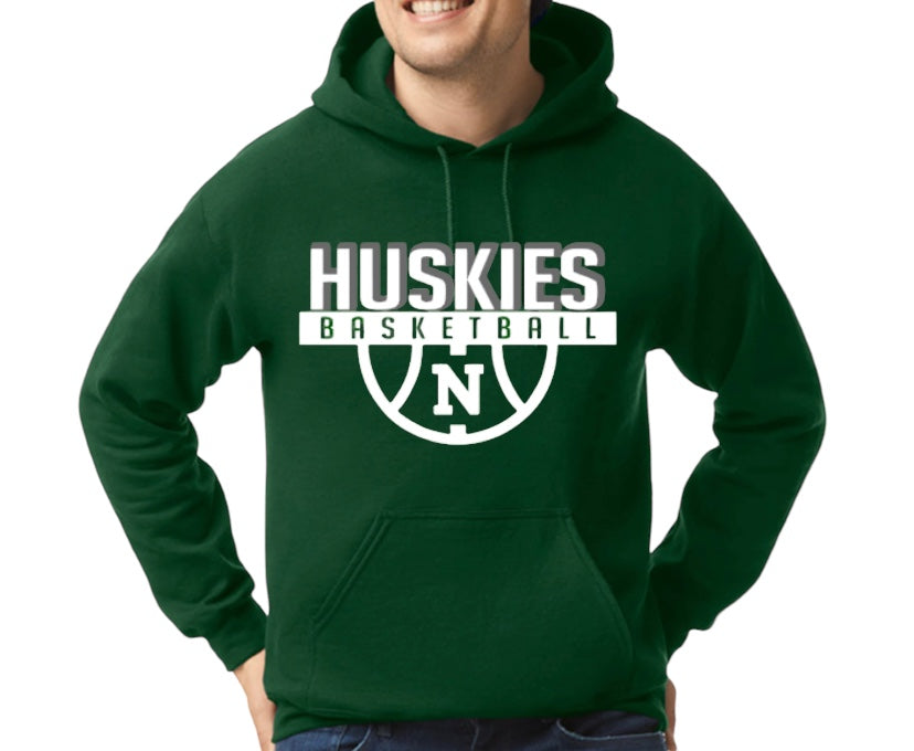 Huskies Basketball Hooded Sweatshirt