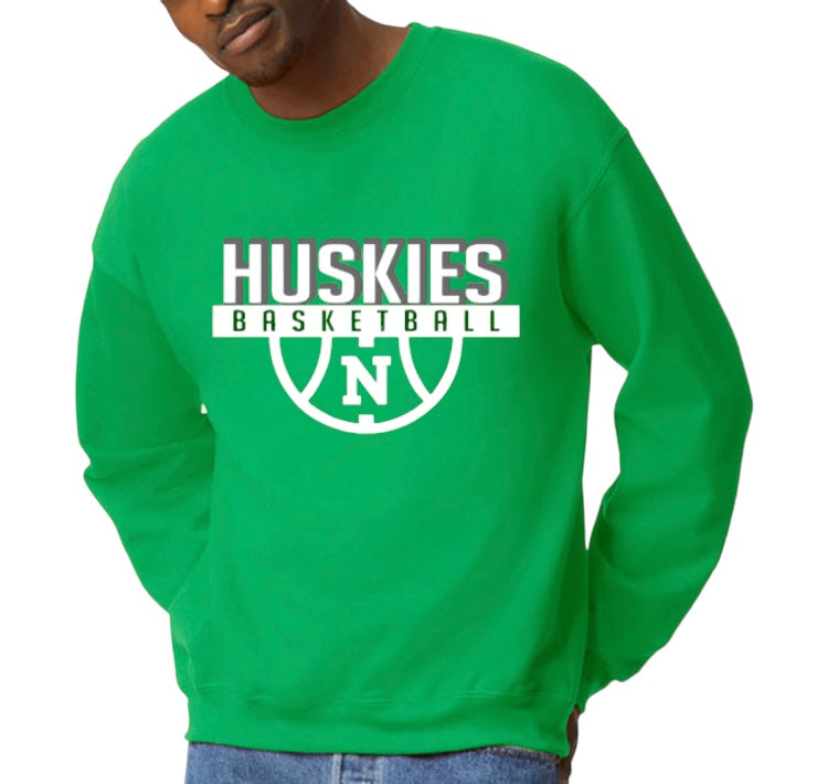 Huskies Basketball Crewneck Sweatshirt