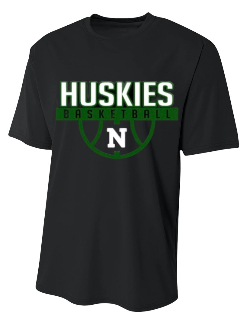 Youth Performance Tee-Huskies Basketball