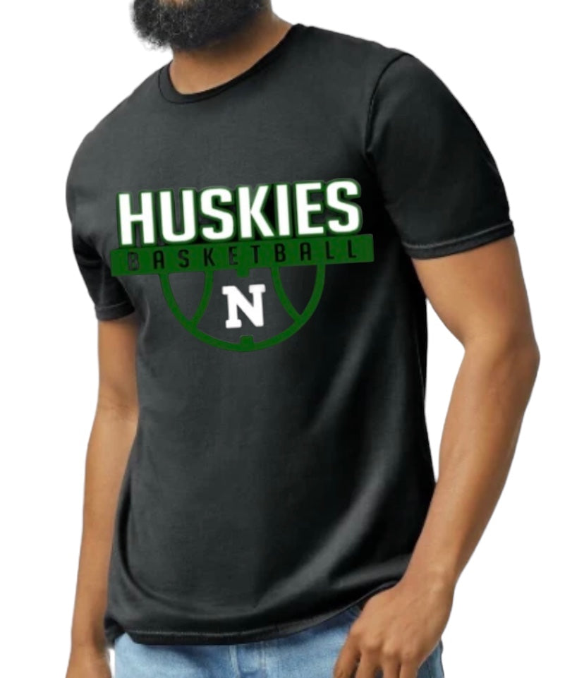 Huskies Basketball Softstyle Tee